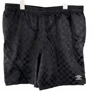 Umbro Black Checkered Shorts
